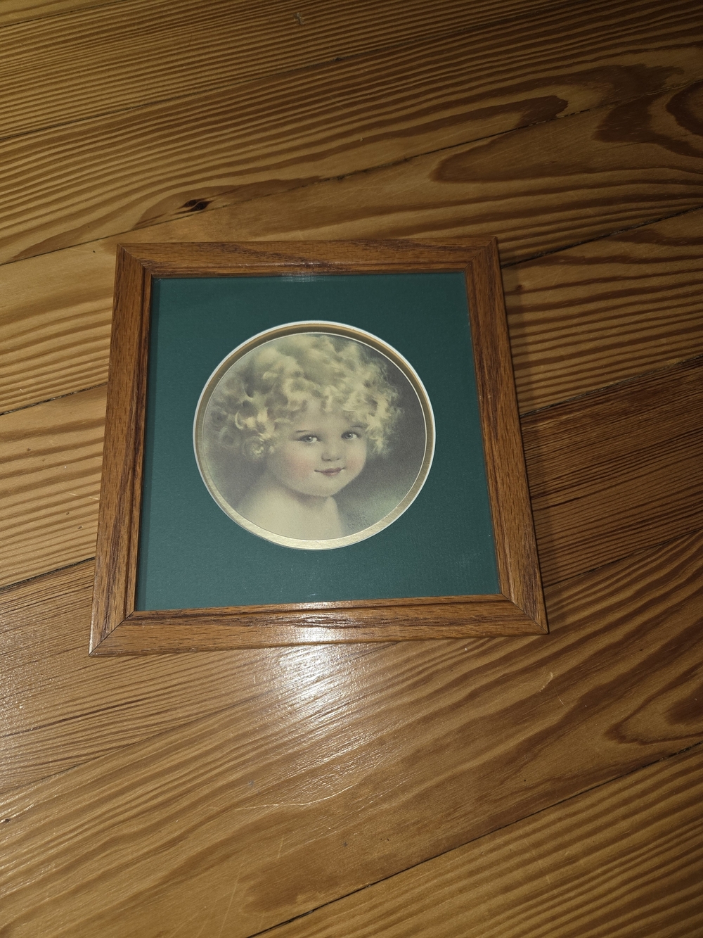 Vintage Girl Framed Print